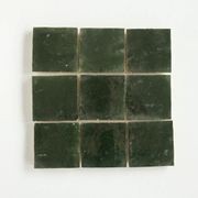 Moroccan Zellige 10x10cm Dark Green gallery detail image