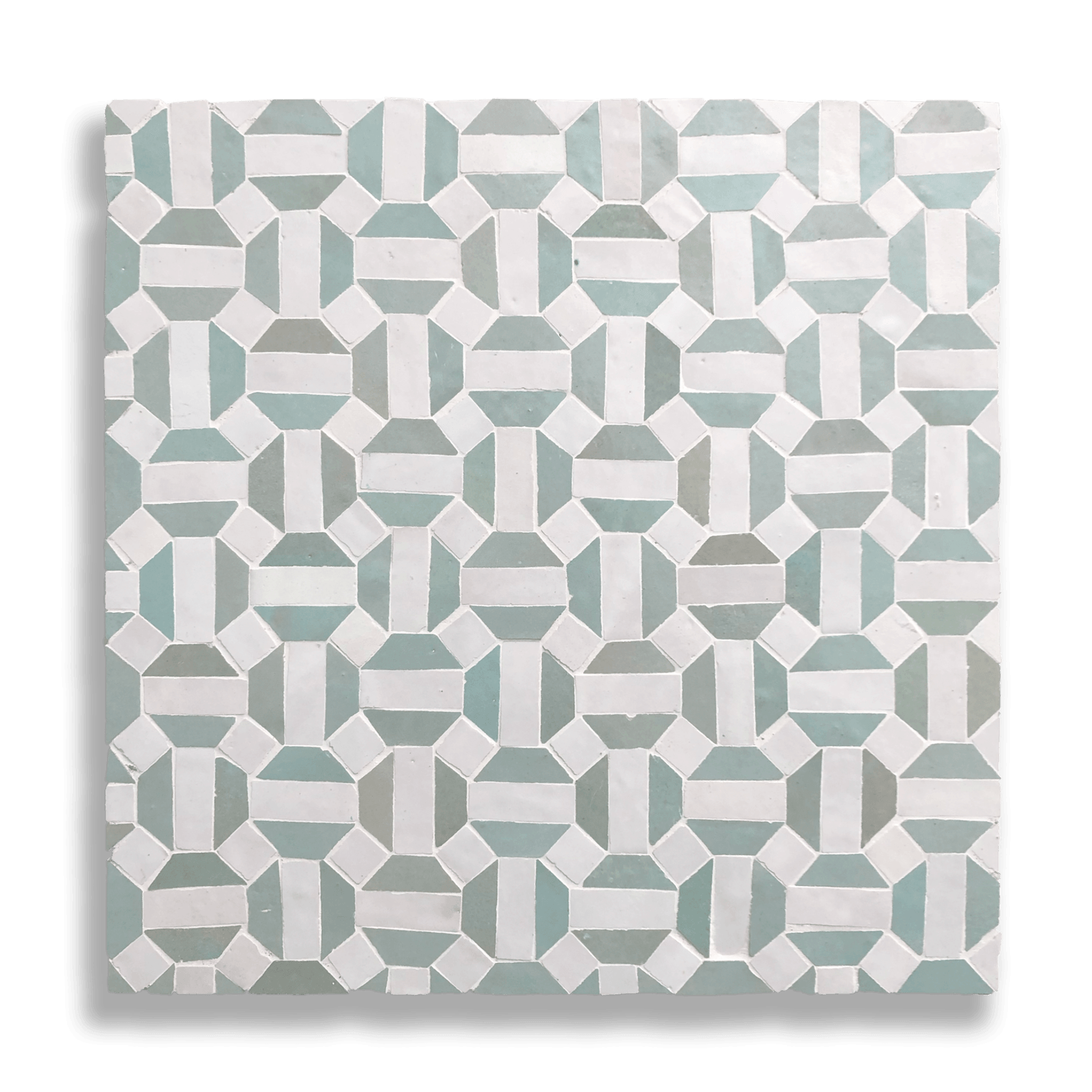 Octagonal Sage Moroccan Tile gallery detail image