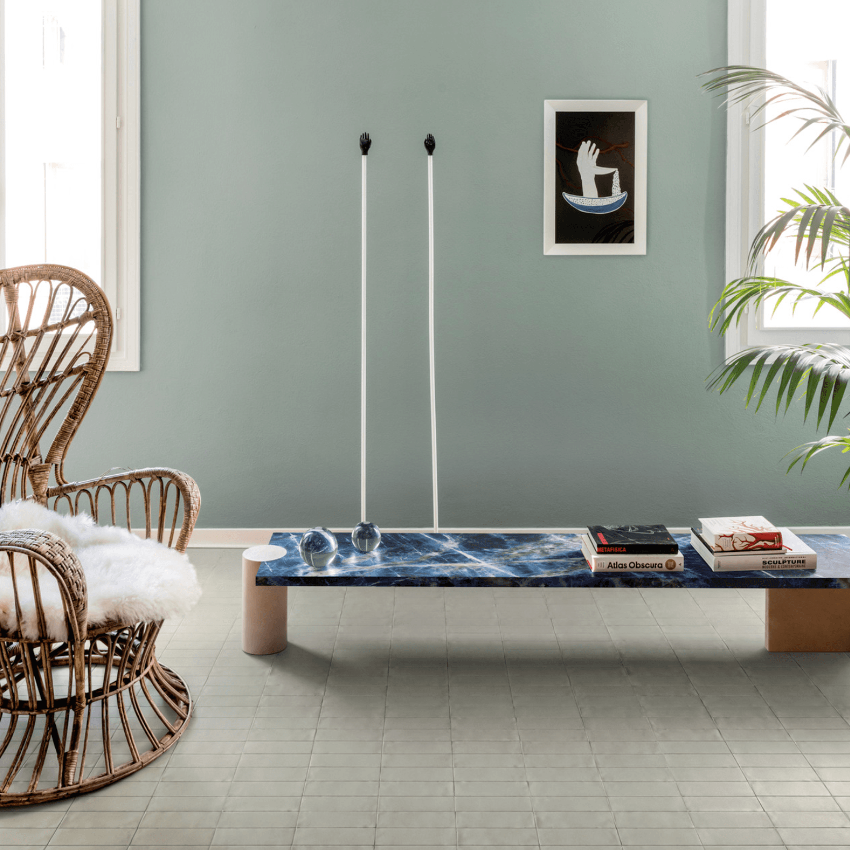 CARTER SEA FOAM MATT 150X50MM gallery detail image