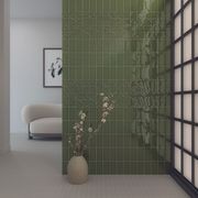Yoko | Origami Moss Gloss | 62x125 gallery detail image
