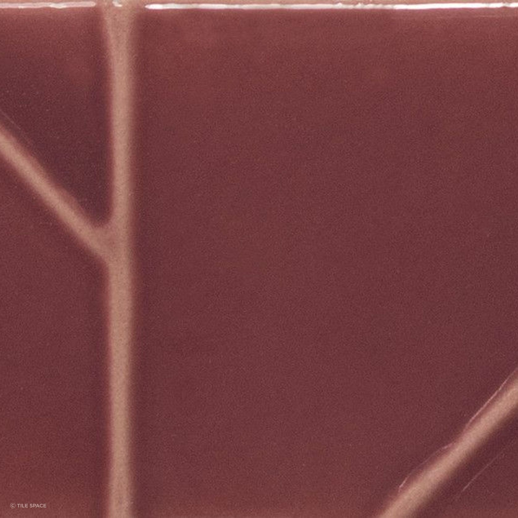 Yoko | Origami Bordo Gloss | 62x125 gallery detail image