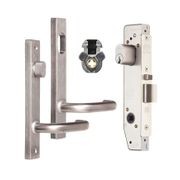 Lockwood Narrow Mortice Lock Kit Cyl/Turn/Handles SC gallery detail image