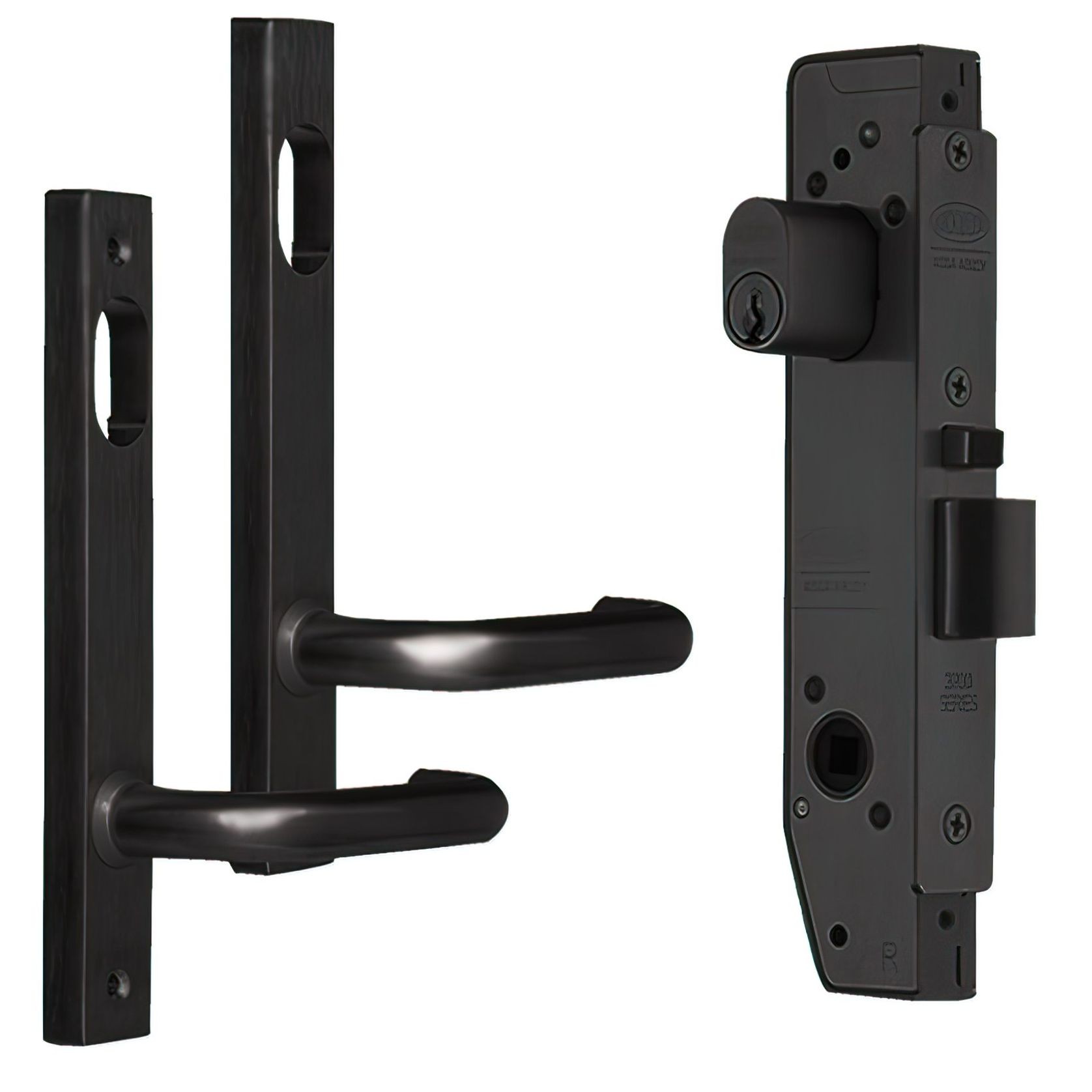 Lockwood Narrow Mortice Lock Kit Black 3782KIT01MBK gallery detail image