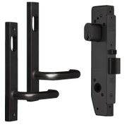 Lockwood Narrow Mortice Lock Kit Black 3782KIT01MBK gallery detail image