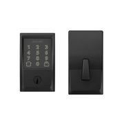 Schlage Encode Smart Deadbolt Matt Black gallery detail image