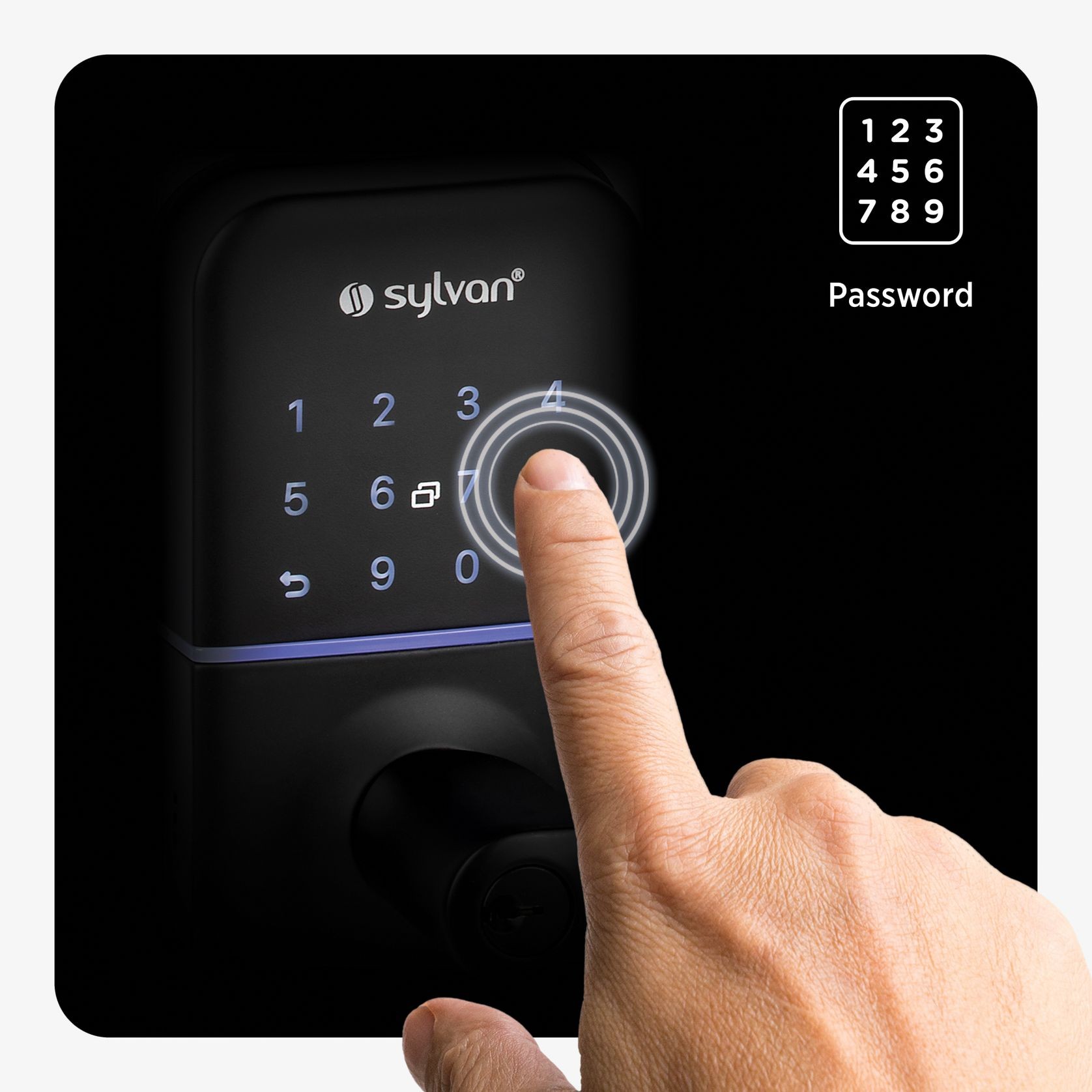 Sylvan Electronic Black Leverset SL36.B gallery detail image