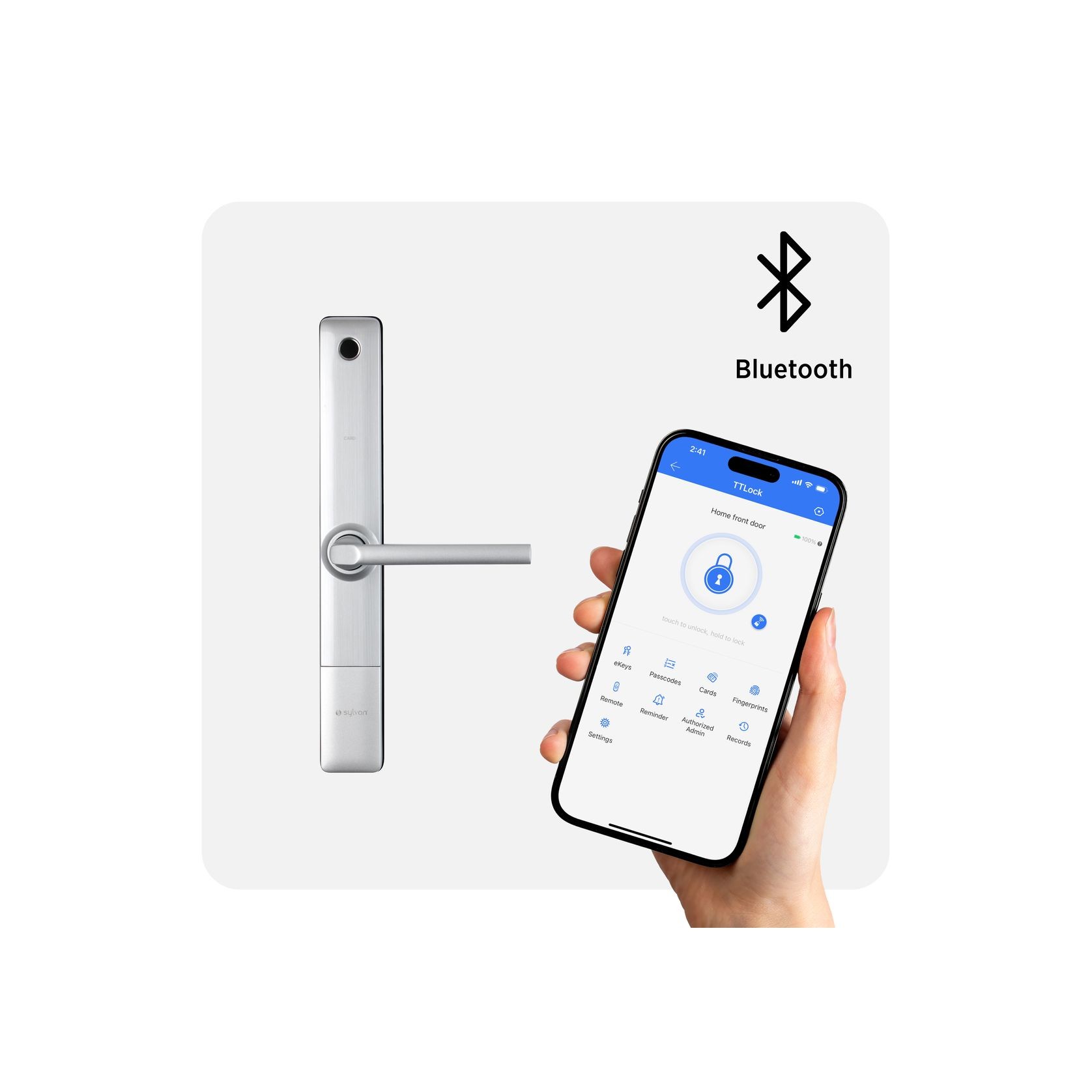 Sylvan Electronic Silver Leverset SL36E.S gallery detail image