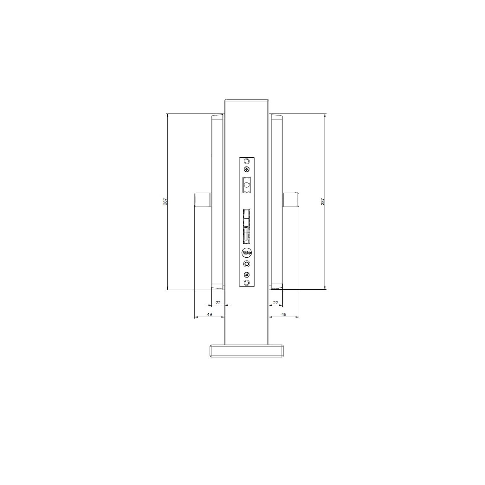 Yale Unity Slim Smart Lock gallery detail image