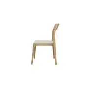 Cooper Stackable Dining Chair - Linen Fabric gallery detail image