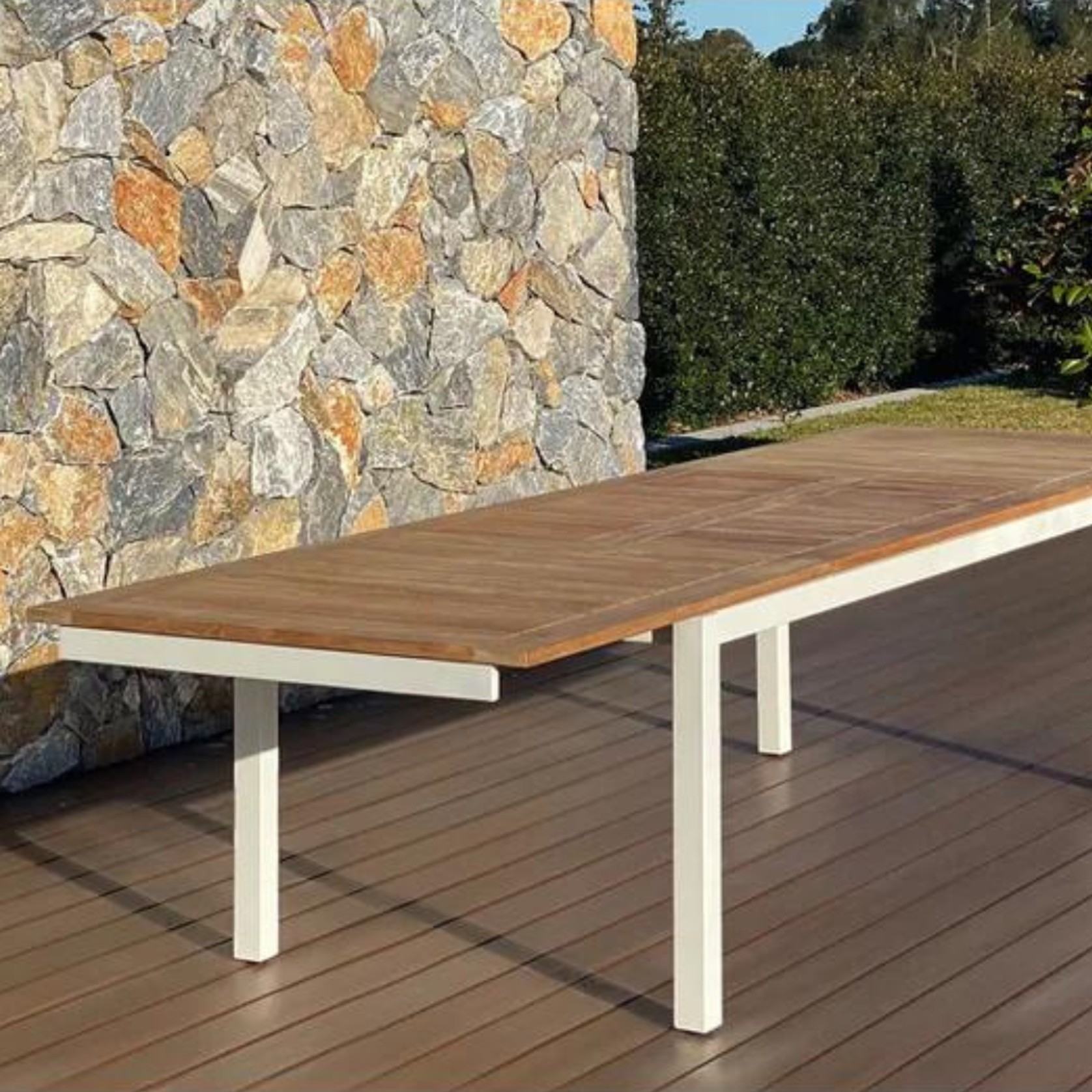 Barcelona Outdoor Table with 10 Nivala Chairs gallery detail image