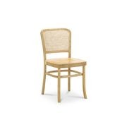Prague Dining Chair | Cream Boucle & Natural | Set of 2 gallery detail image