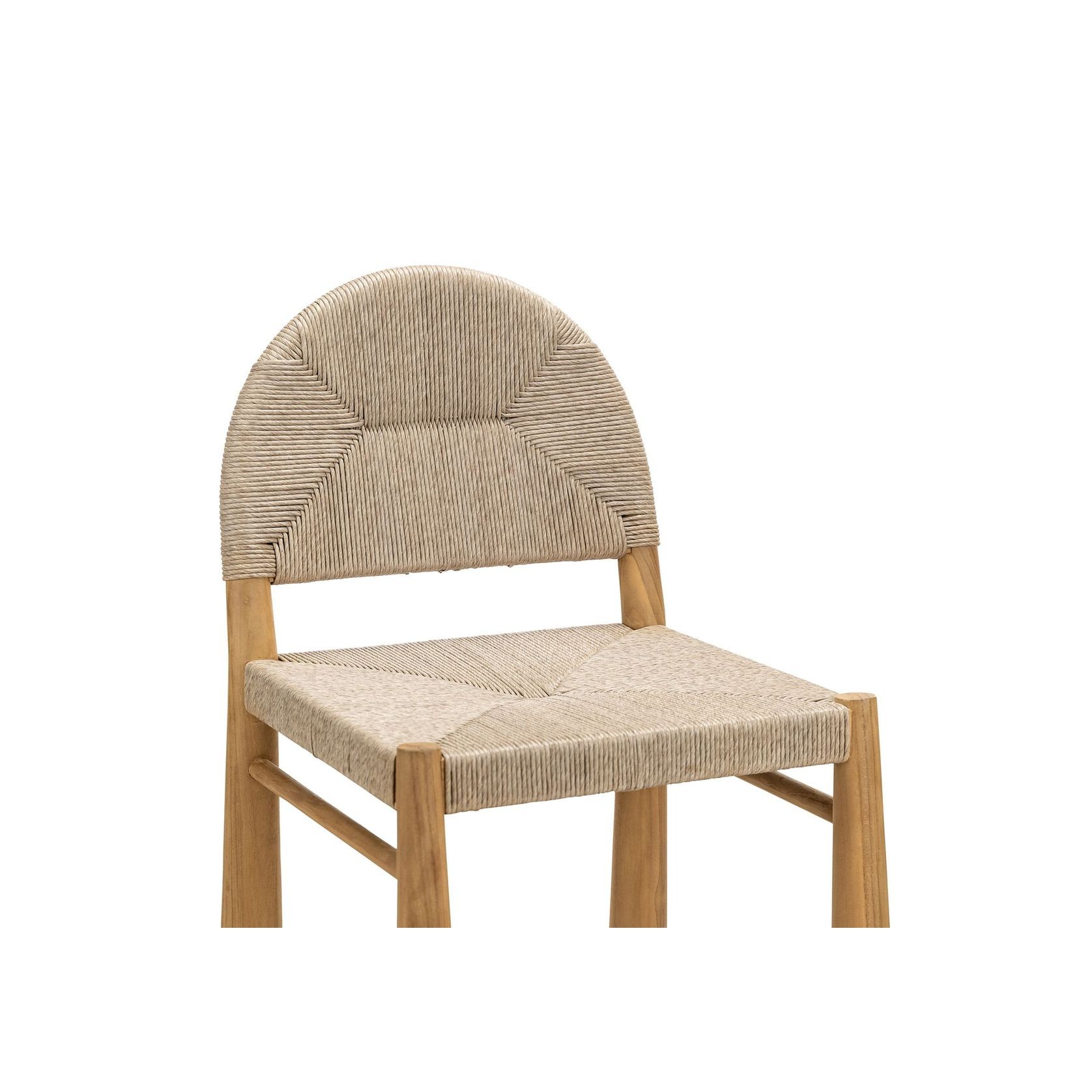 Caliste Woven Rope Arch Dining Chair | Indoor & Outdoor gallery detail image