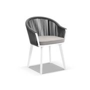 Alpine Outdoor Rope and Aluminium Dining Chair gallery detail image