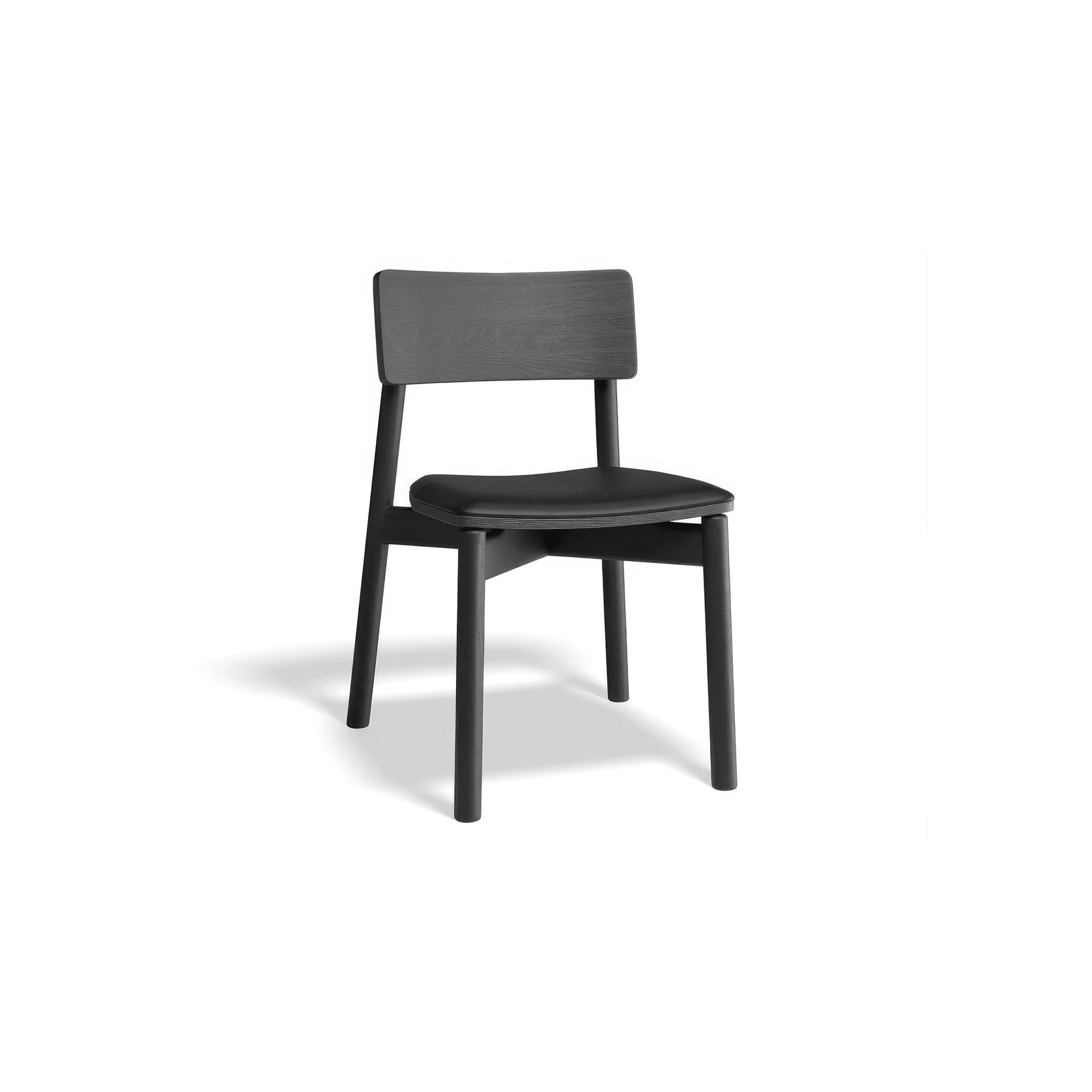 Andi Chair - Black Ash with Pad gallery detail image
