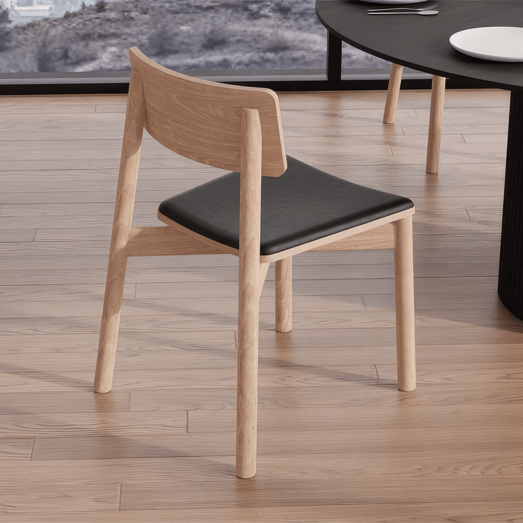 Andi Chair - Natural with Pad gallery detail image