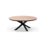 Tuscany Round 1.8m Dining Table w/ 8 Herman Rope Chairs gallery detail image