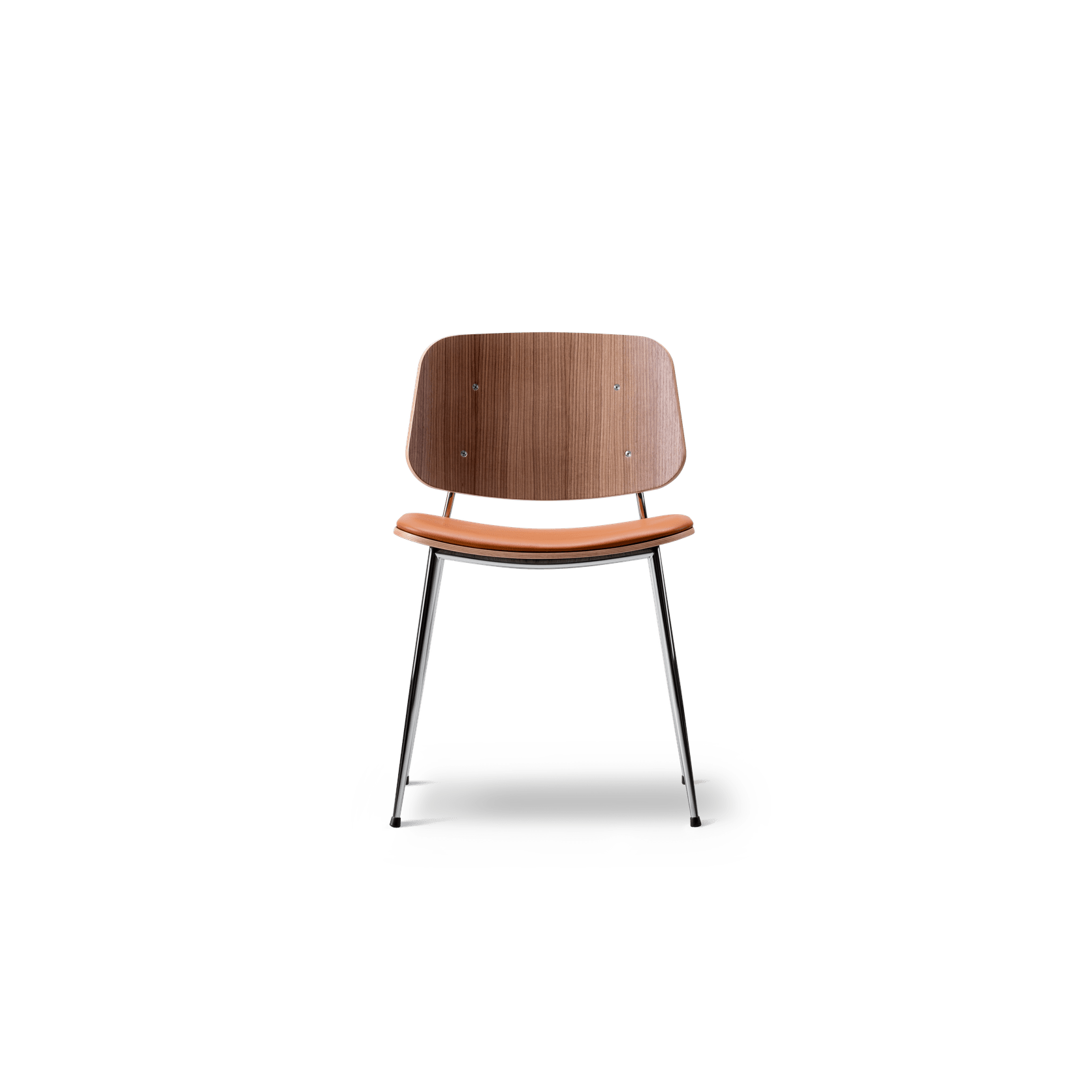 Søborg Chair Steel Frame Seat Upholstery by Fredericia gallery detail image