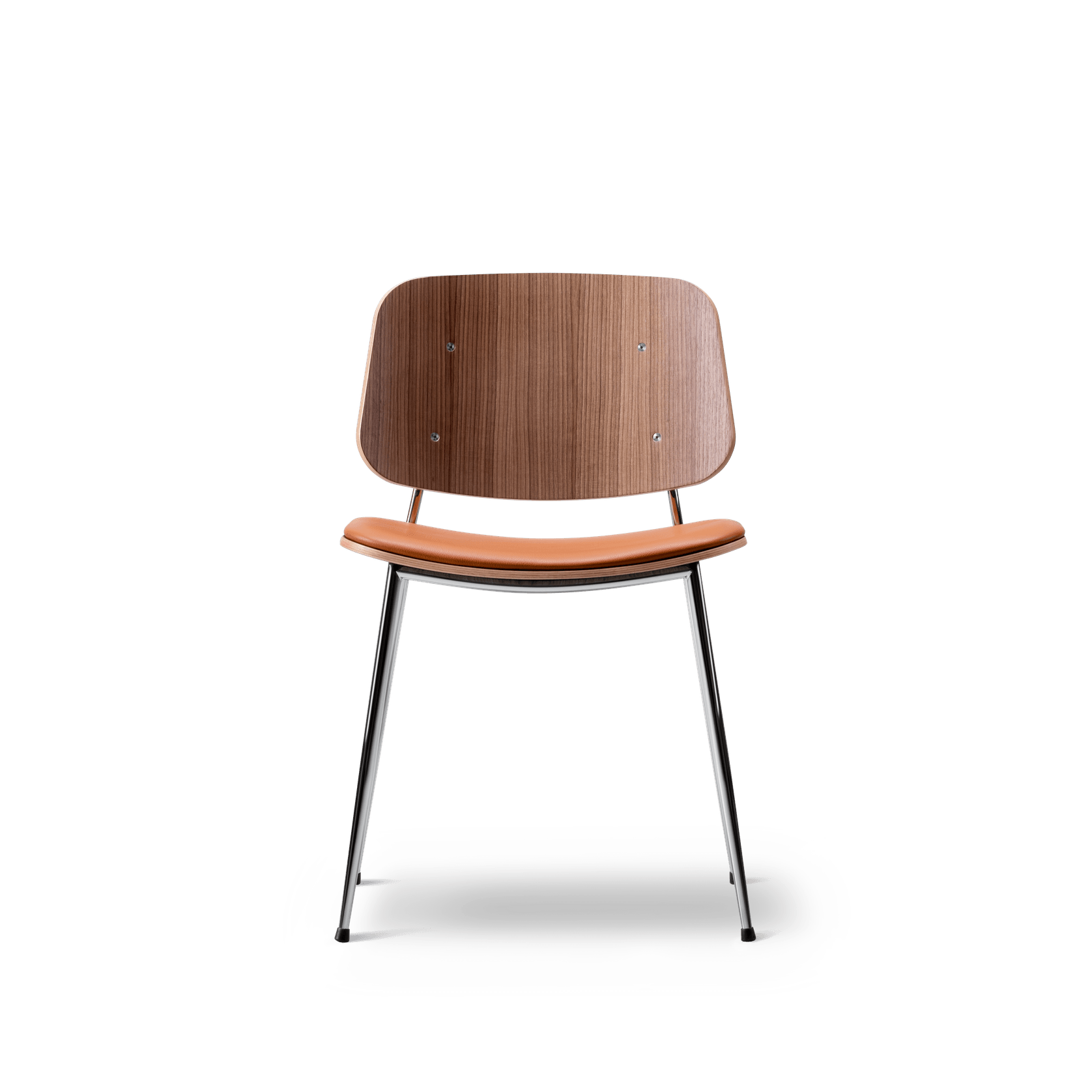 Søborg Chair Steel Frame Seat Upholstery by Fredericia gallery detail image
