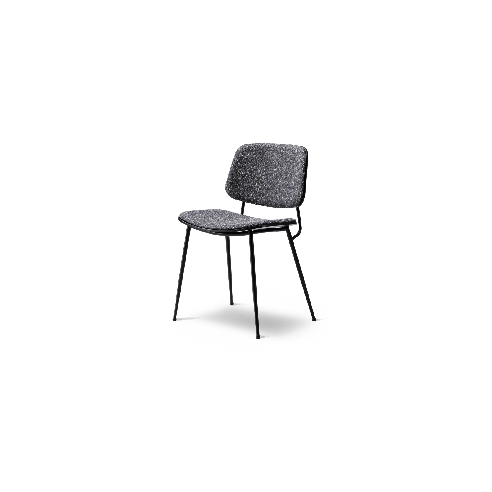 Søborg Chair Steel Frame Upholstered by Fredericia gallery detail image