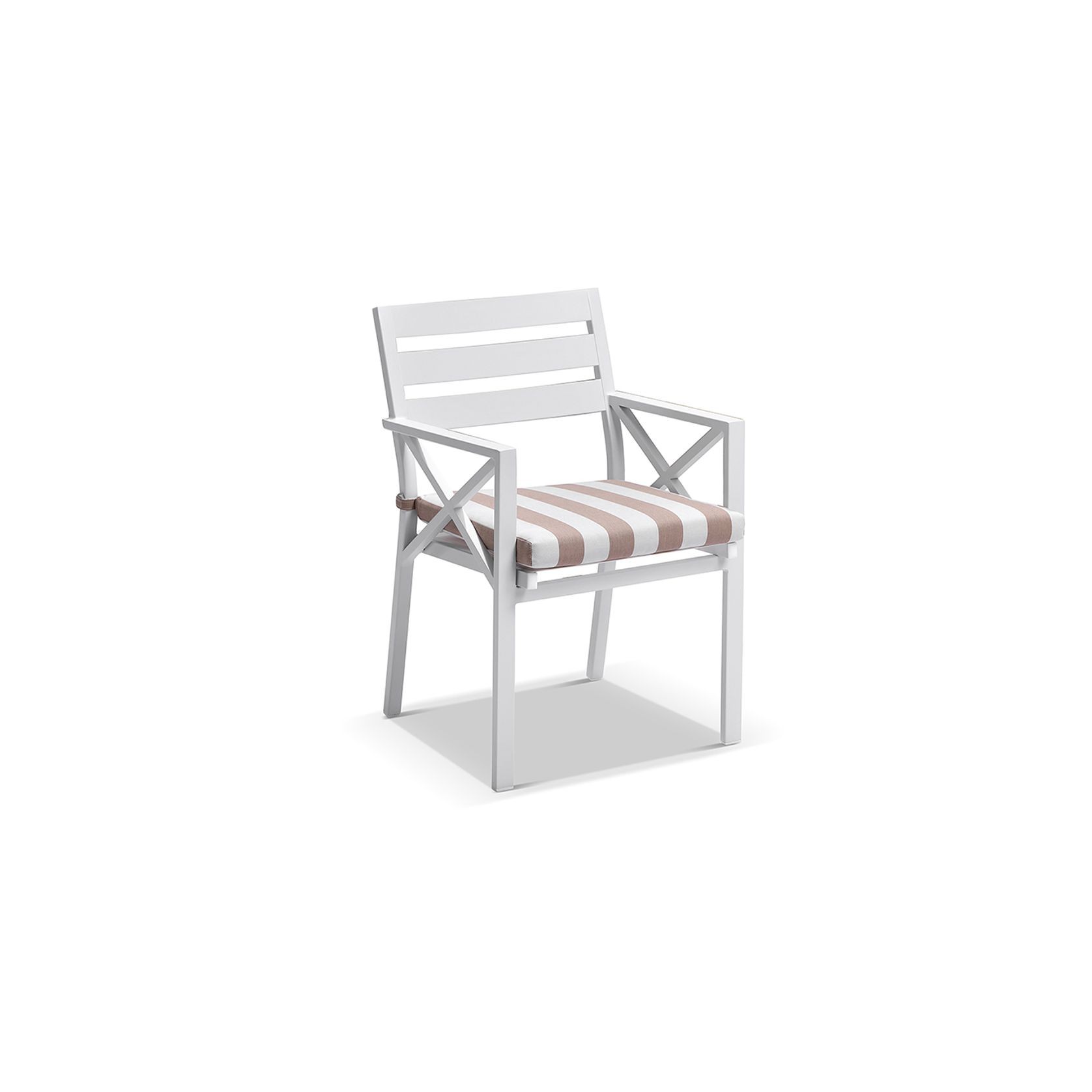 Austin 2.2m - 3m Table w/ 10 Kansas Chairs in Sunbrella gallery detail image