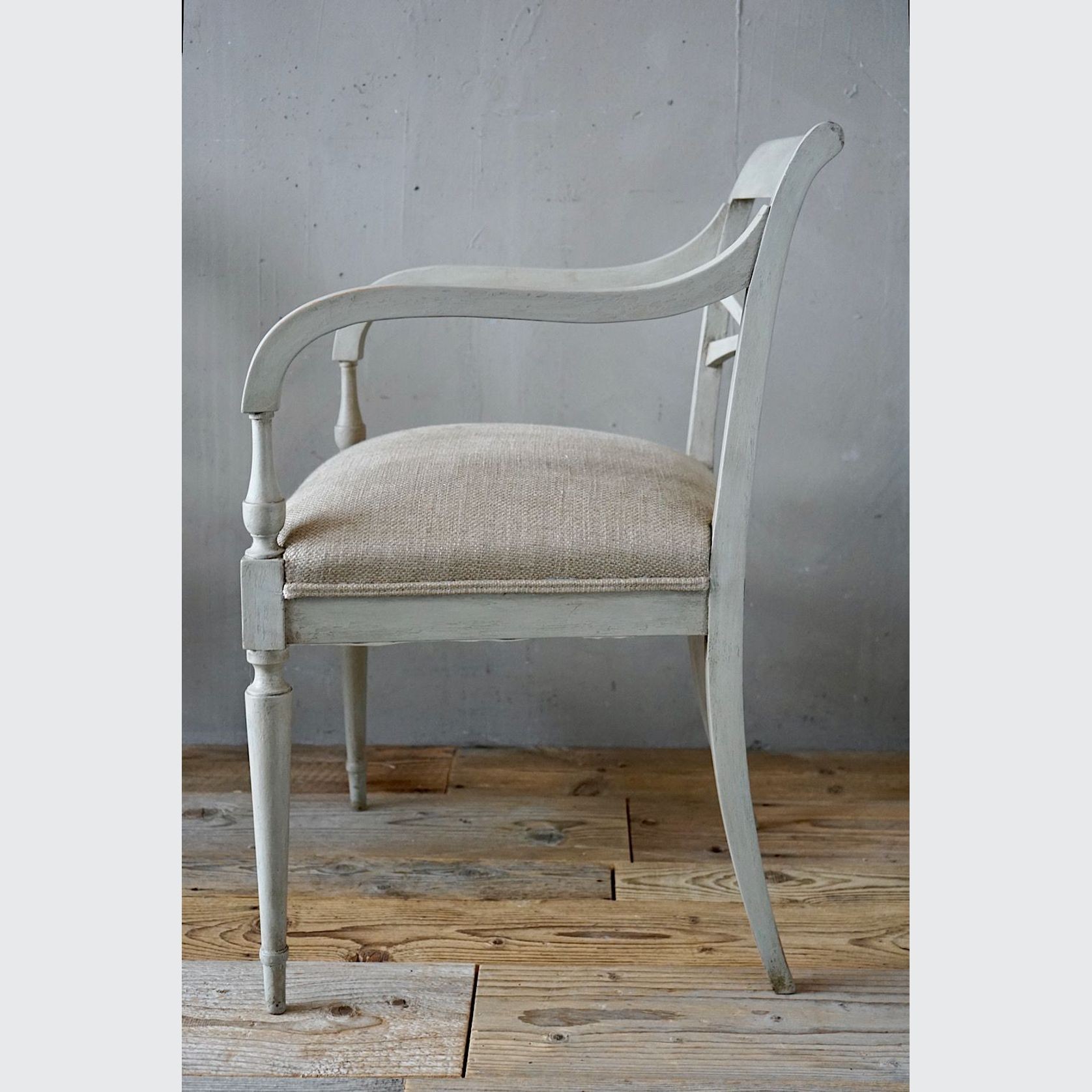 French Directoire Painted Chairs (Pair) gallery detail image