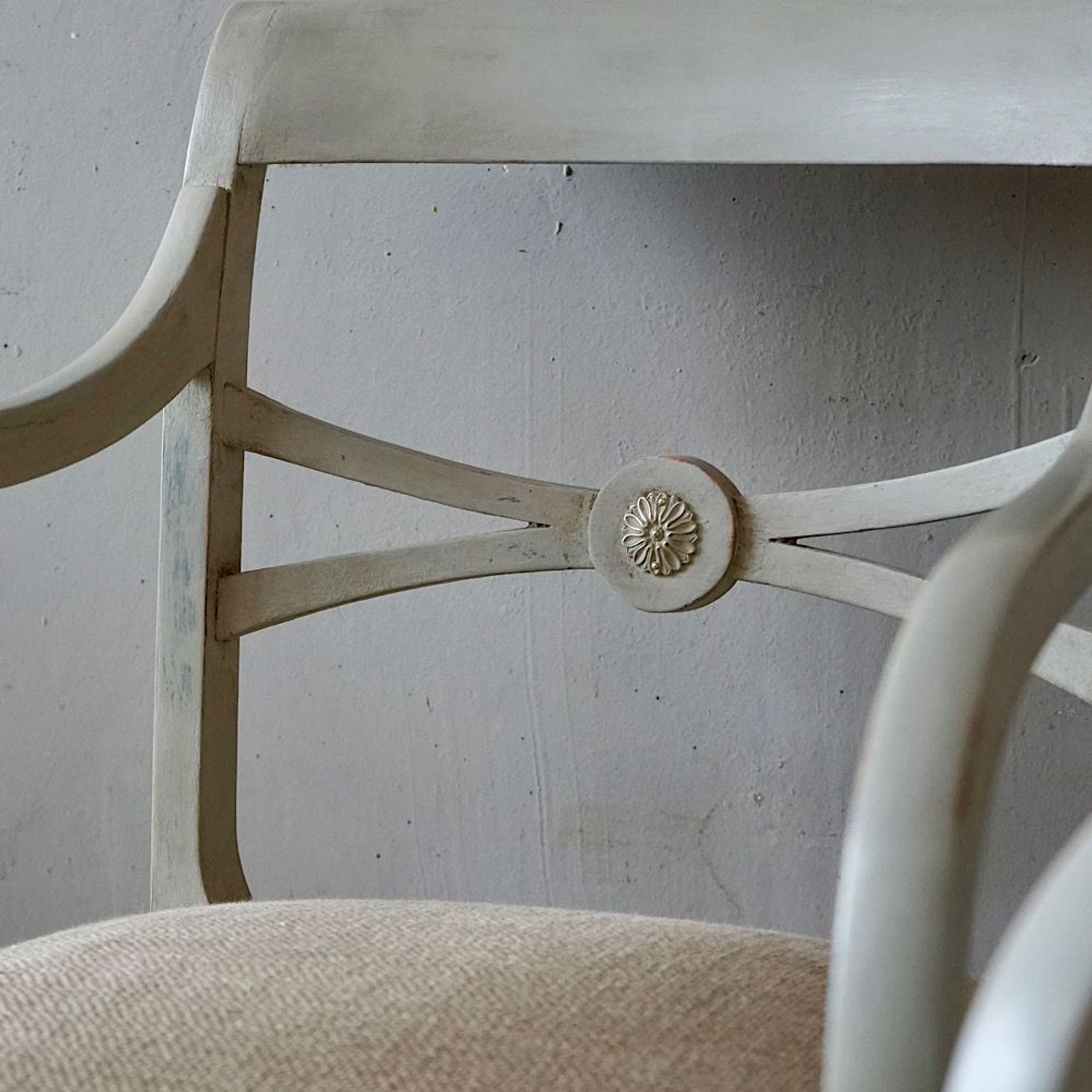 French Directoire Painted Chairs (Pair) gallery detail image