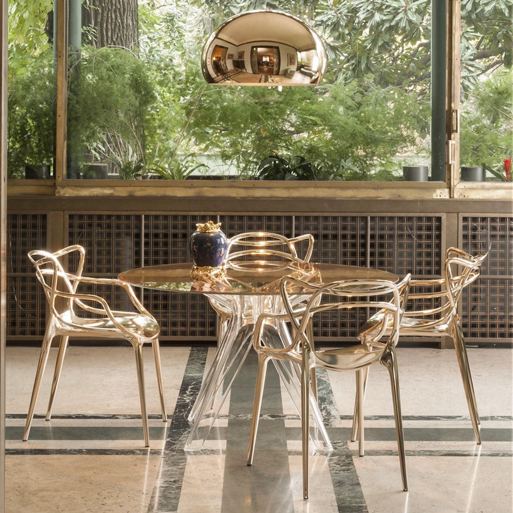 Masters Metallic | Dining Chair gallery detail image