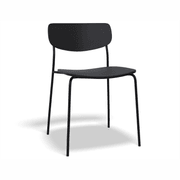 Rylie Chair - Black Stained Ash Seat and Backrest gallery detail image