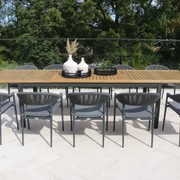 Barcelona Extension Outdoor Table & 10 Nivala Chairs gallery detail image