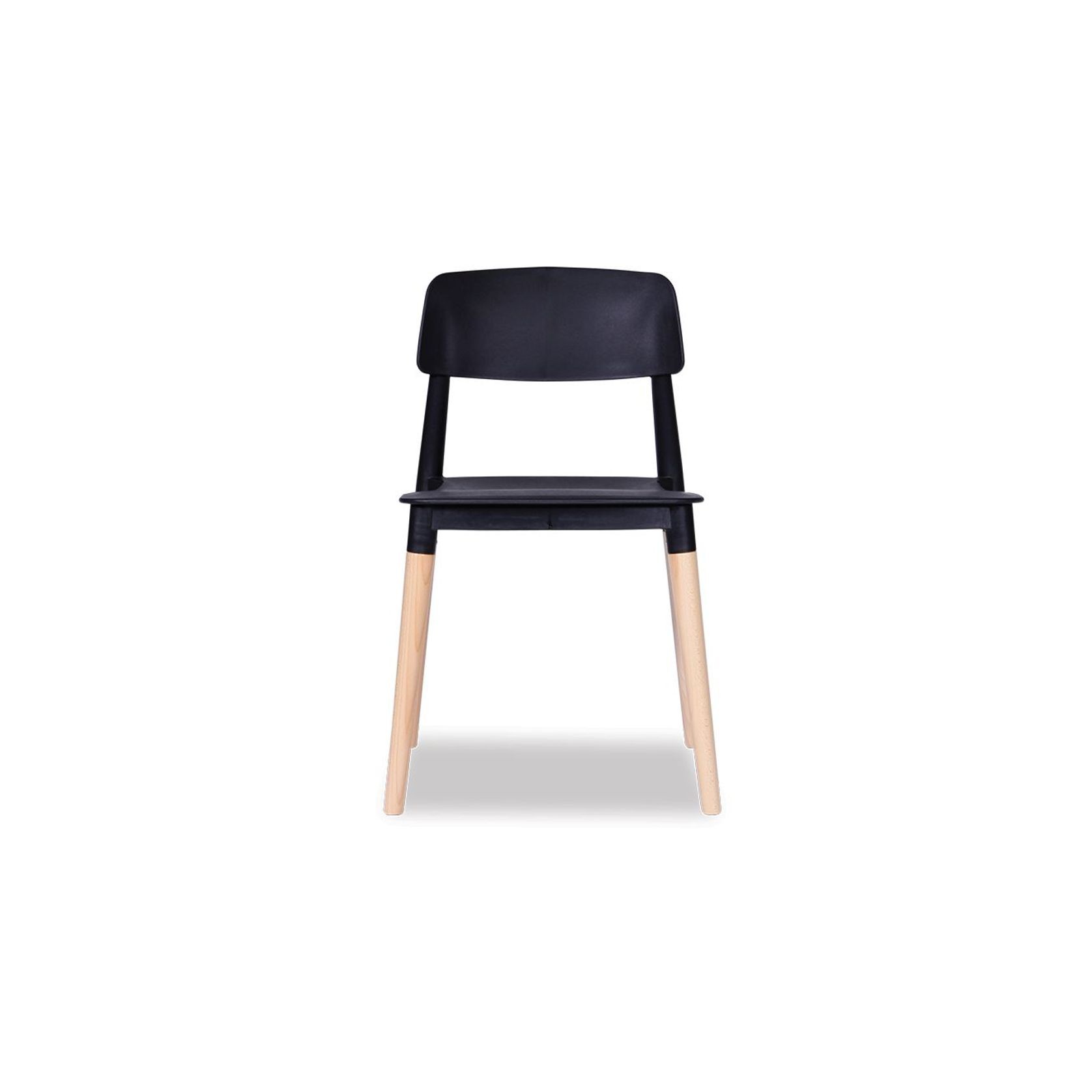 Lecco Chair - Natural - Black gallery detail image