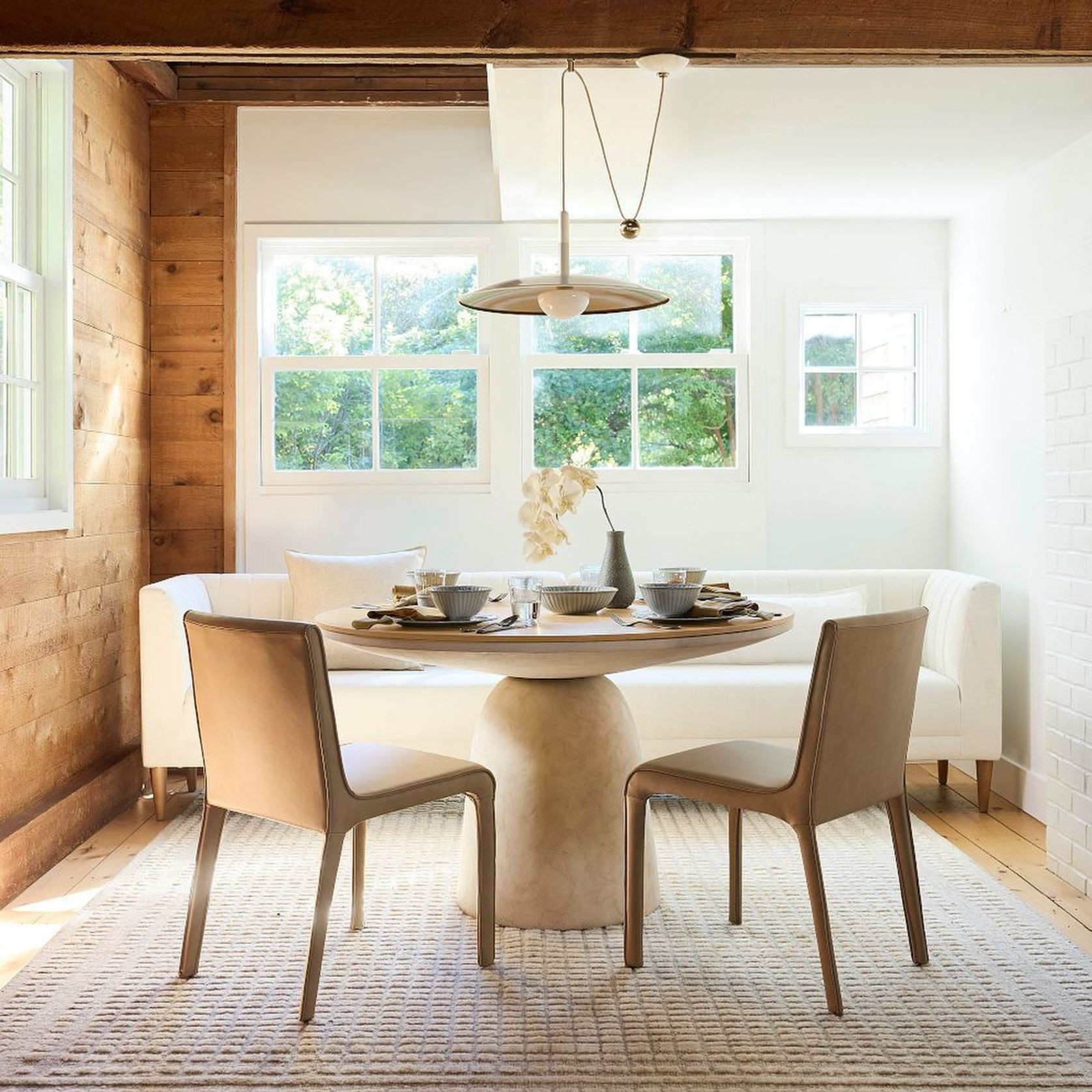 Dolores Leather Dining Chair gallery detail image