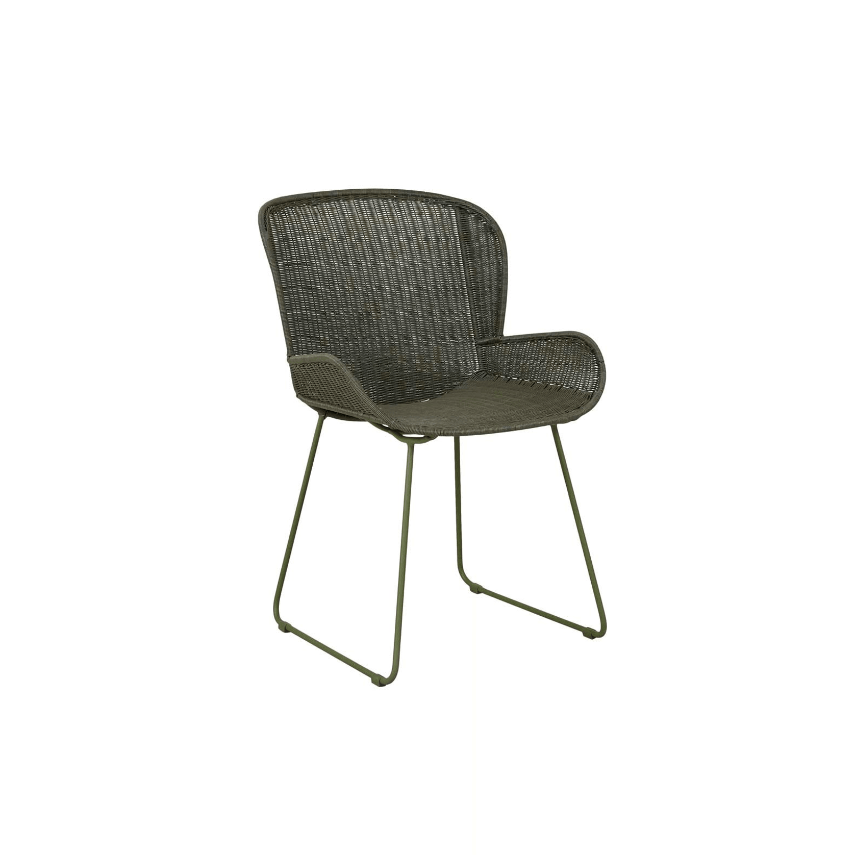 Granada Butterfly Closed Weave Dining Chair gallery detail image