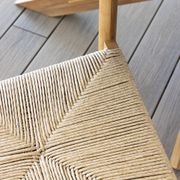 Kotara Hardwood Timber Dining Chair with Rattan Base gallery detail image