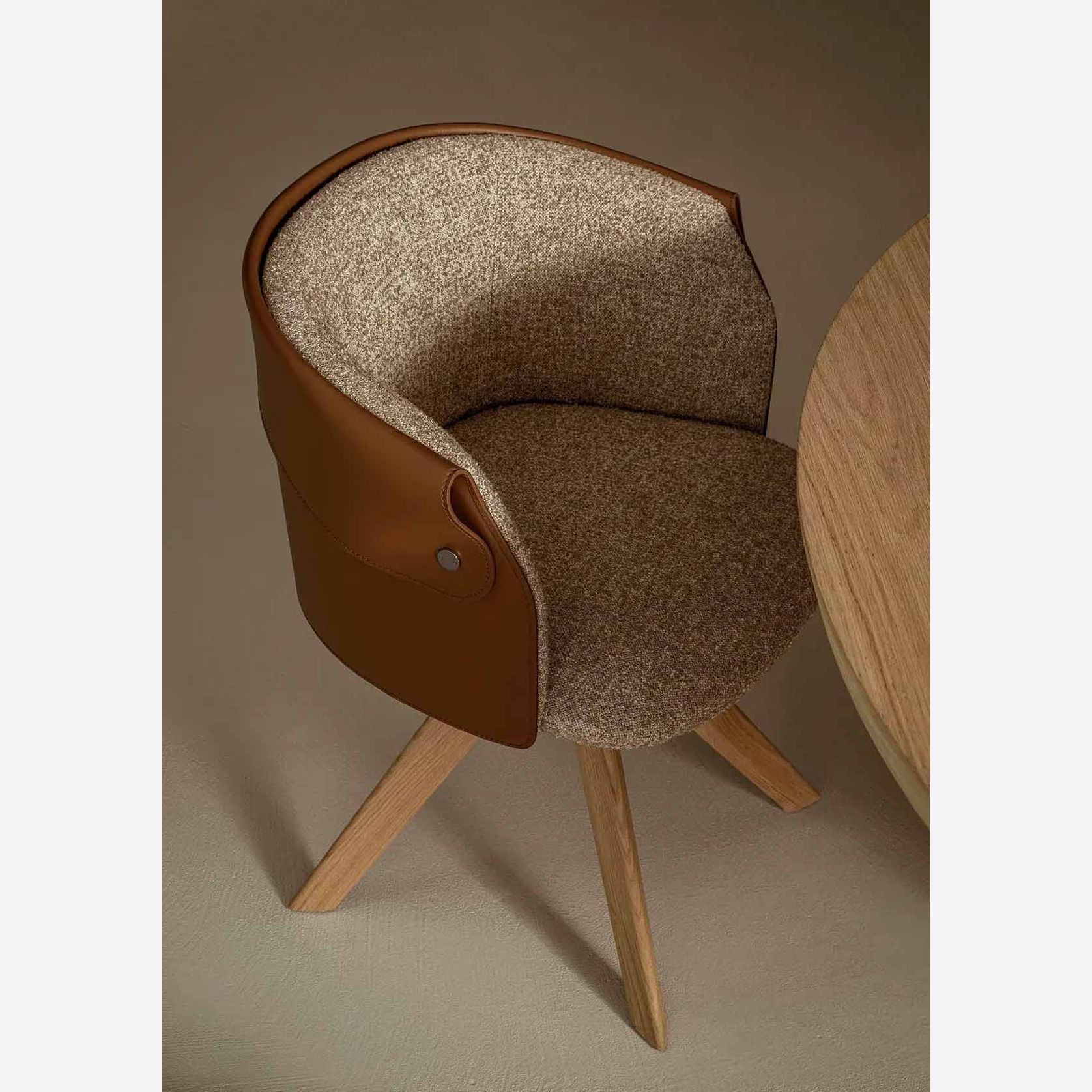 Ozzy Swivel Dining Chair By Flexform gallery detail image