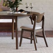 Soho Hardwood Dining Chair | Walnut gallery detail image