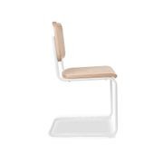 Calibre Chair - White with Natural Cane gallery detail image