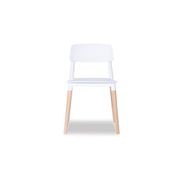 Lecco Chair - Natural - White gallery detail image