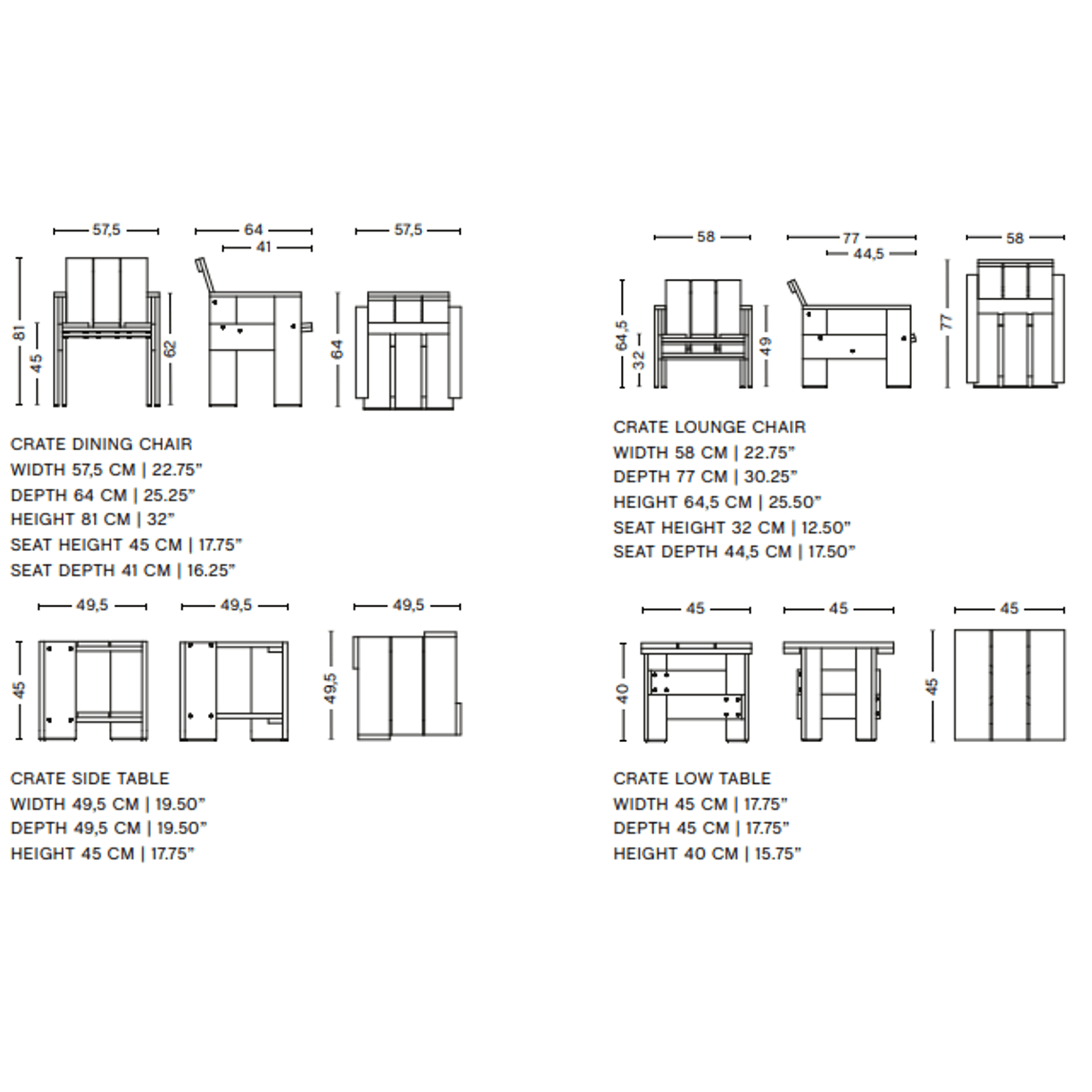 Crate Dining Chair gallery detail image