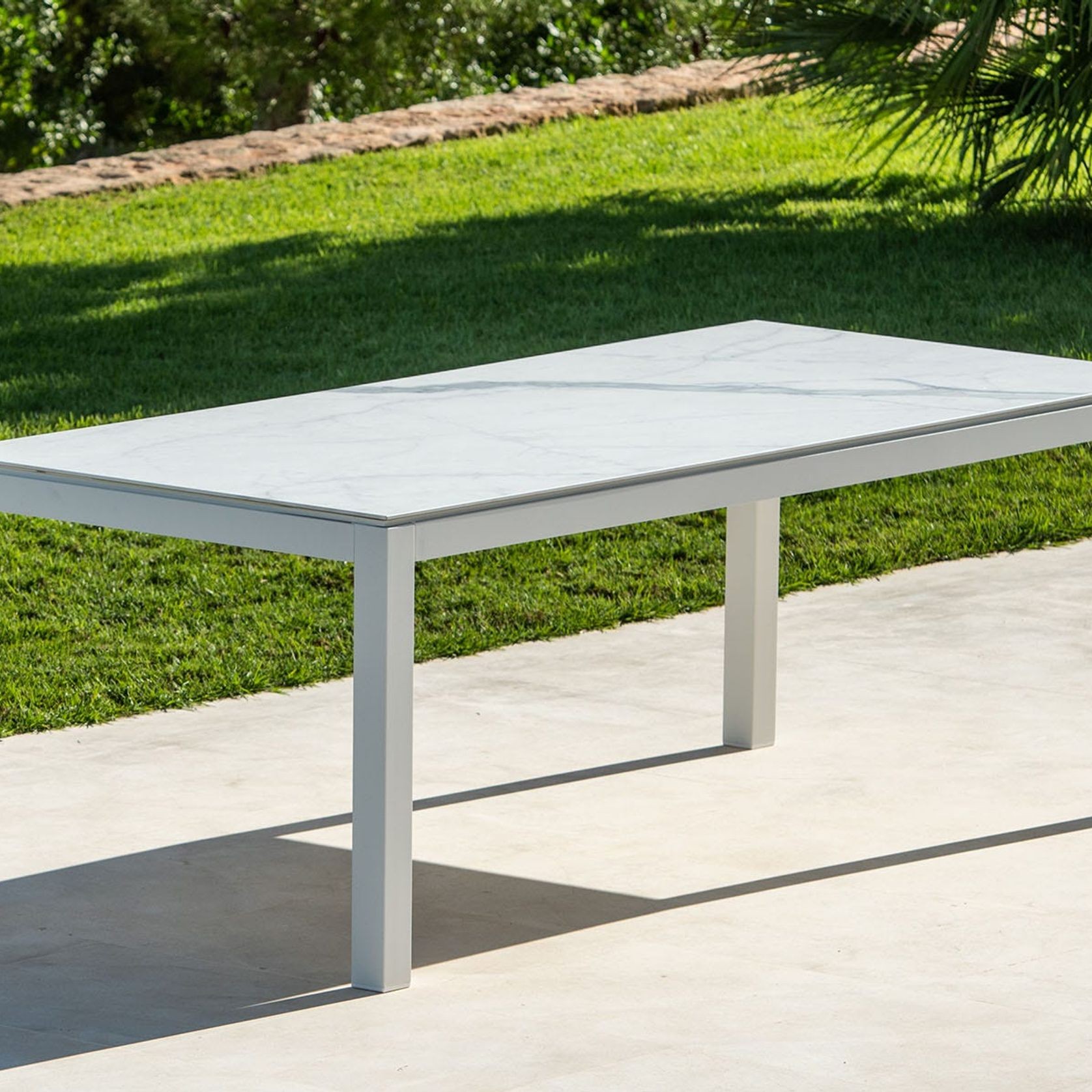 Danli Outdoor Ceramic Dining Table 220 x 100cm gallery detail image