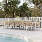 Balmoral 3.55m Outdoor Table w/ 12 Hugo Chairs gallery detail image