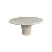 Court Dining Table-Italian Super White Travertine | Natural Stone Co. gallery detail image
