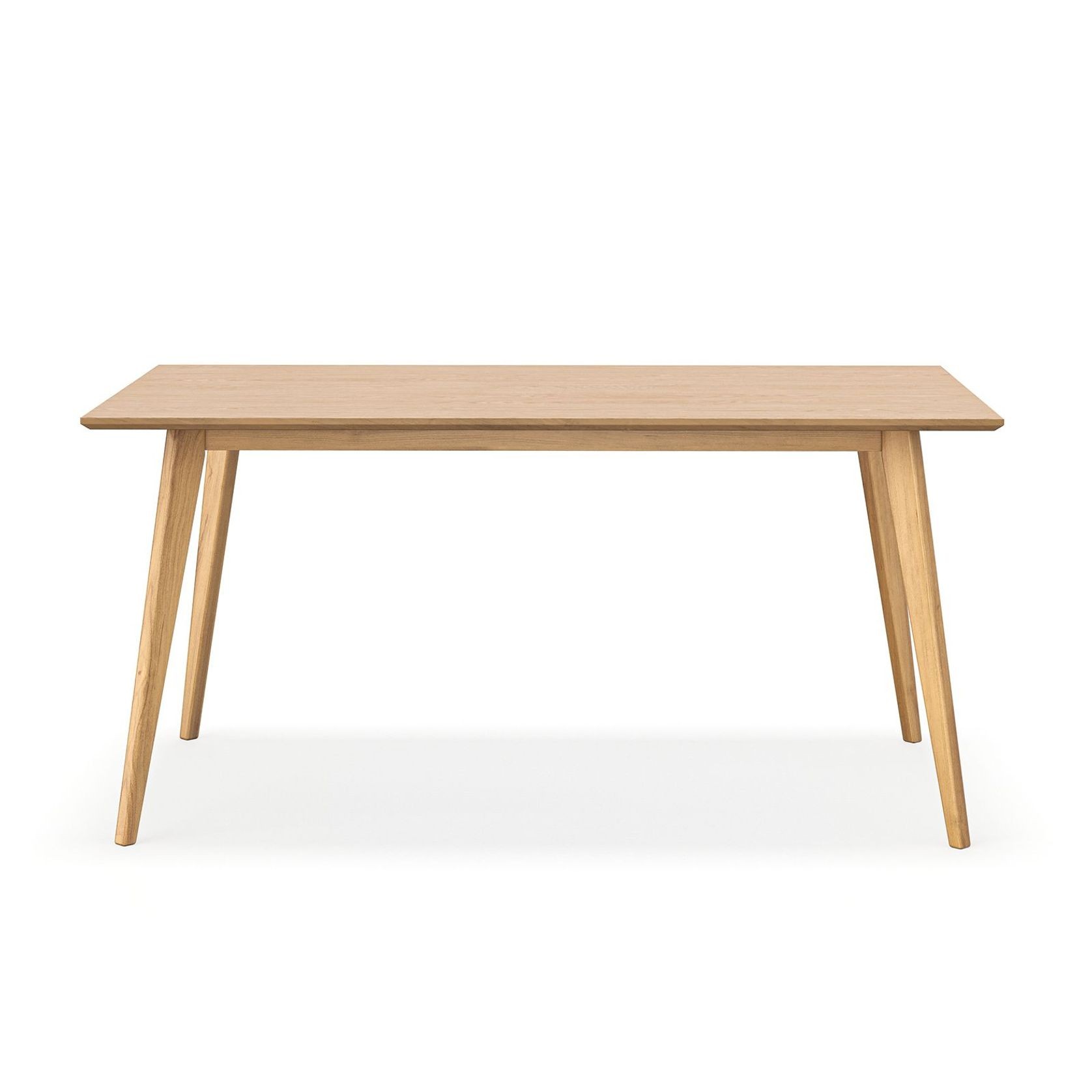 Bruno 150cm Rectangular Dining Table | Natural Oak gallery detail image