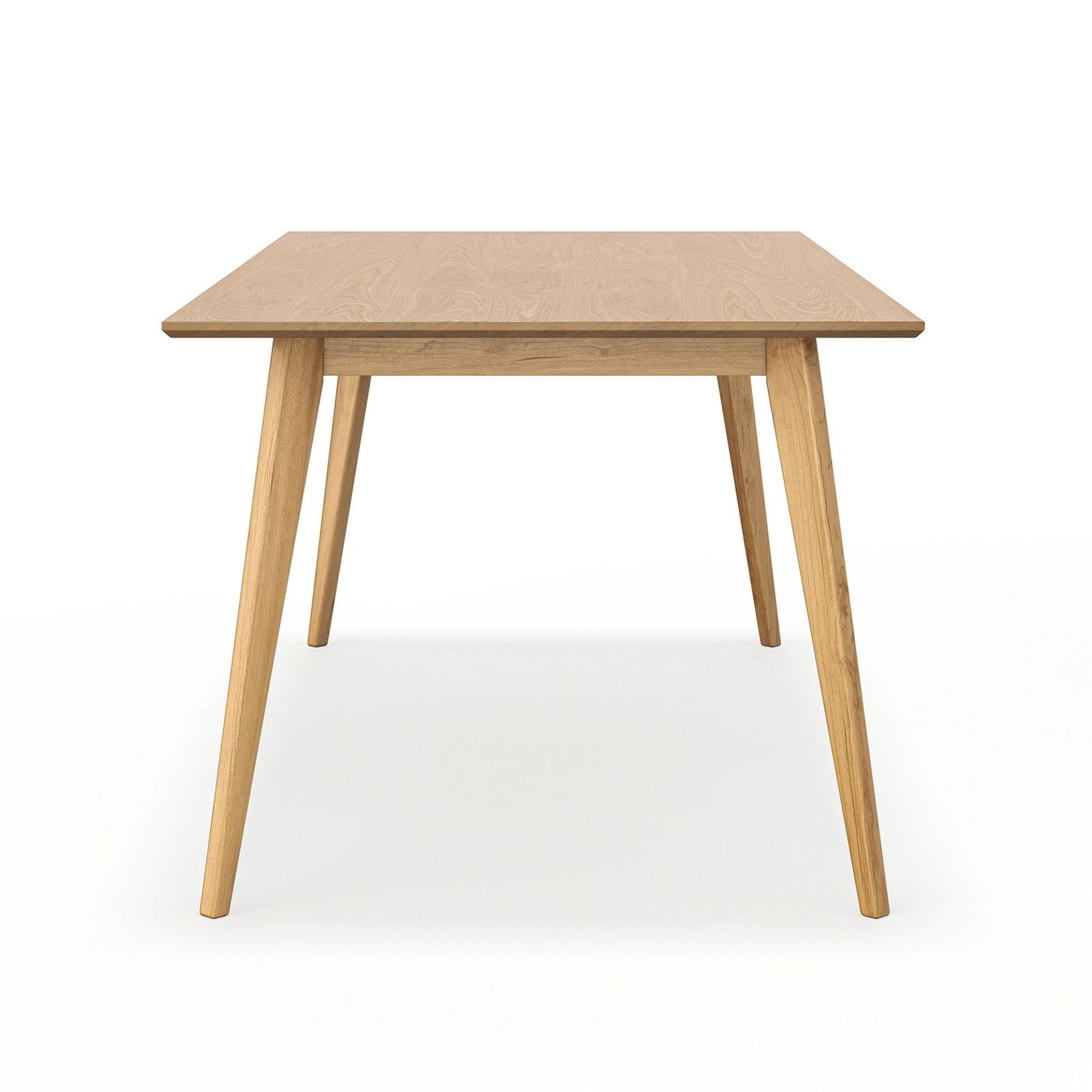 Bruno 150cm Rectangular Dining Table | Natural Oak gallery detail image