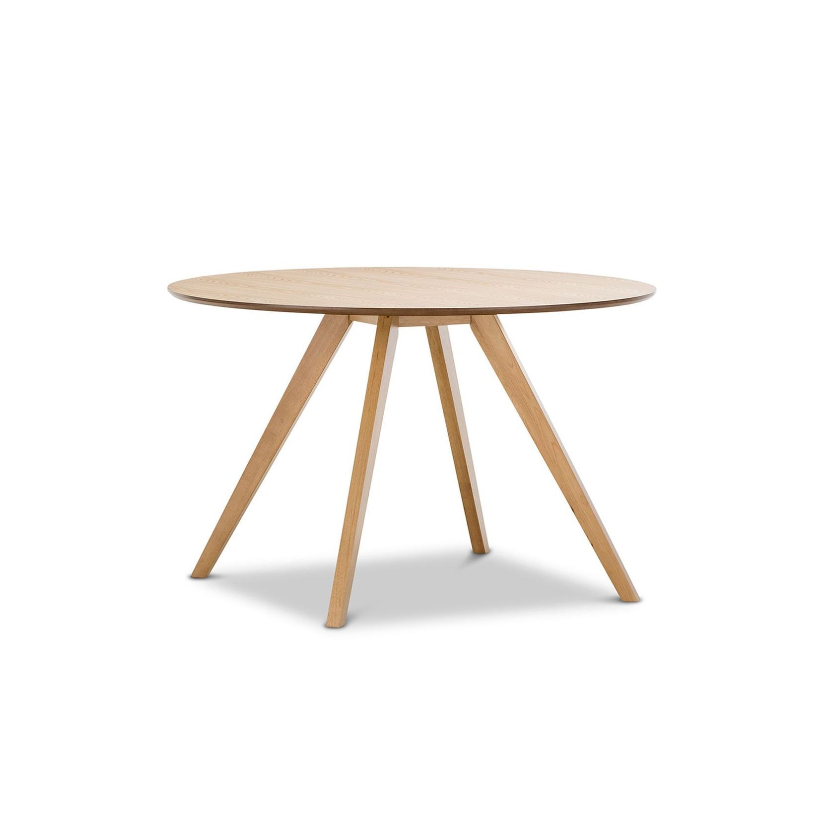 Milari Round Dining Table | Natural Oak gallery detail image