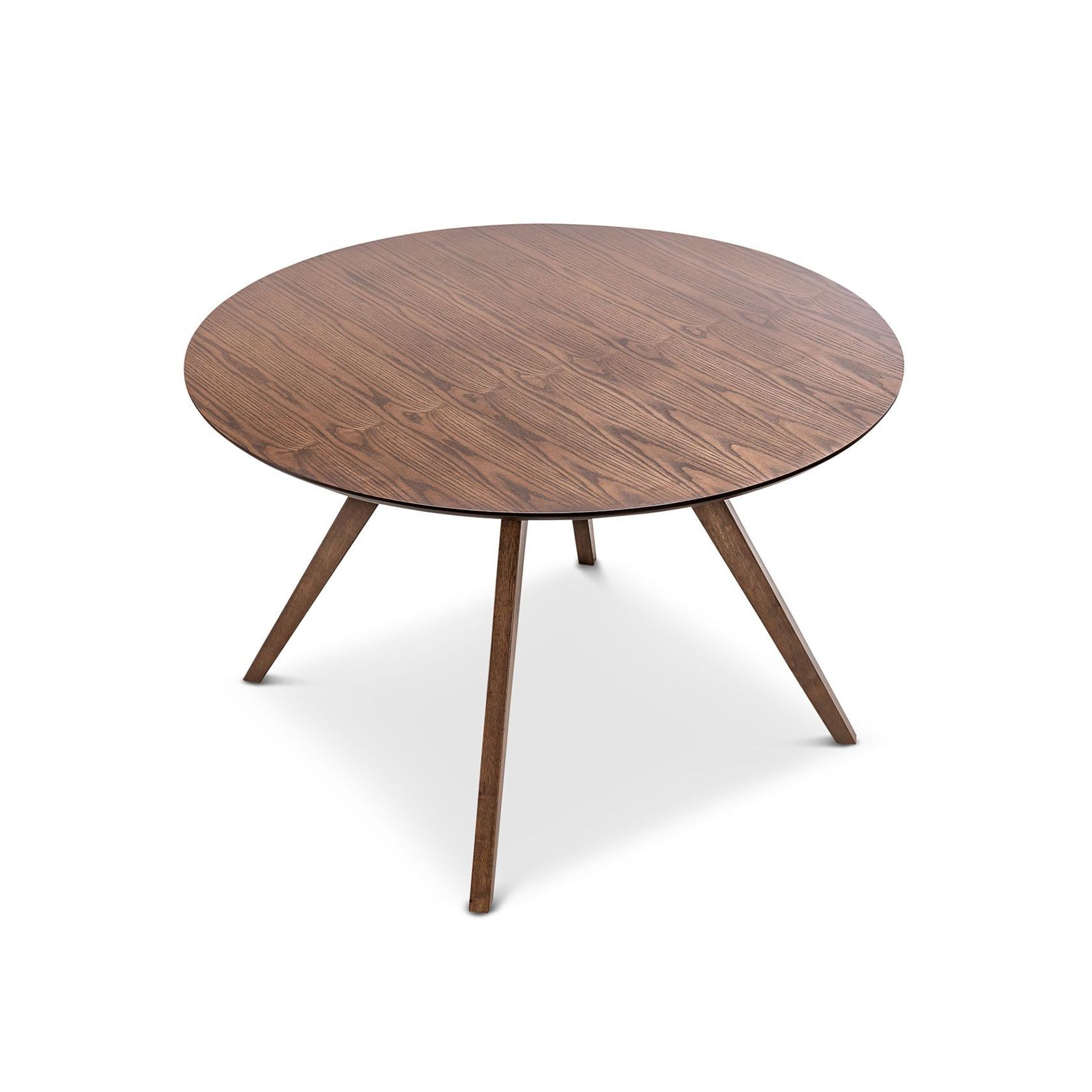 Milari Round Dining Table | Walnut gallery detail image