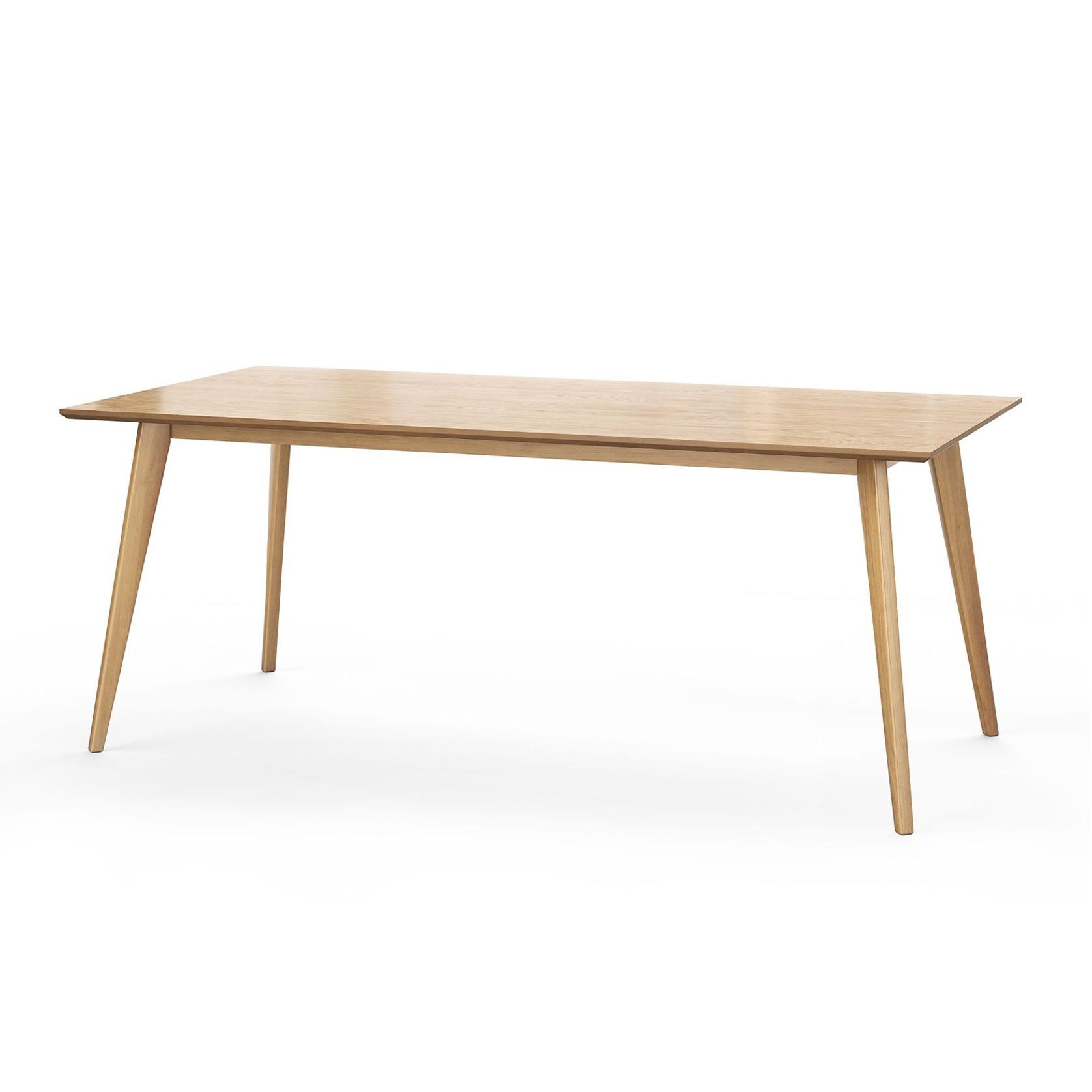 Bruno 180cm Dining Table | Natural Oak gallery detail image