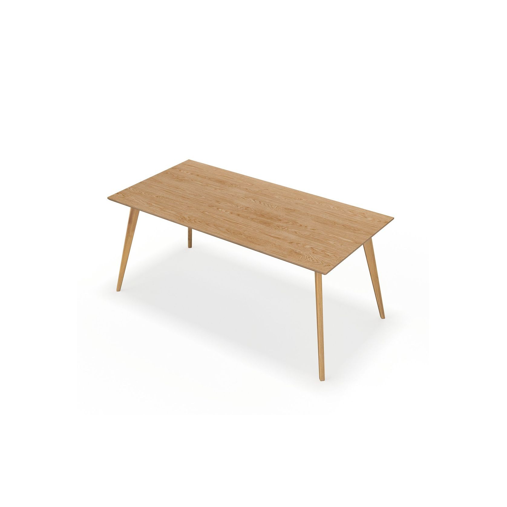 Bruno 180cm Dining Table | Natural Oak gallery detail image
