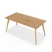 Bruno 180cm Dining Table | Natural Oak gallery detail image