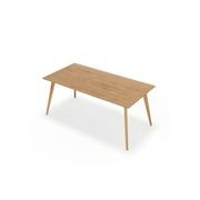 Bruno 180cm Dining Table | Natural Oak gallery detail image