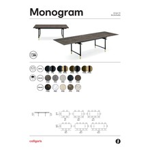 Monogram Extension Dining Table gallery detail image